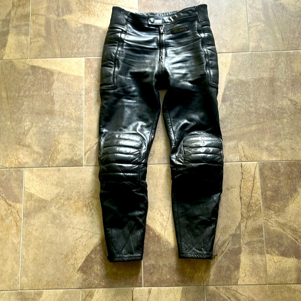 Hein Gericke Leather Motorcycle Pants